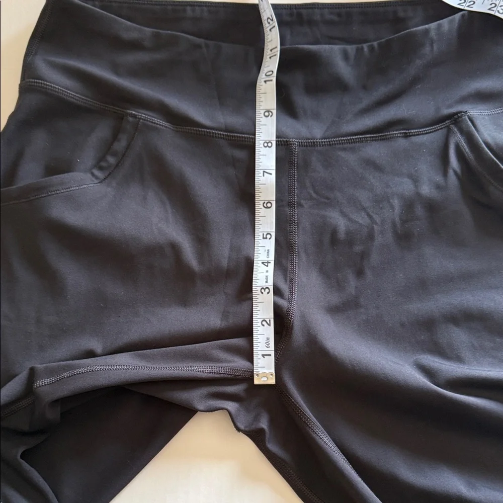 High-Waist Wide-Leg Pull-On Pants in Black Tall XXL 35”Inseam - Picture 9 of 13